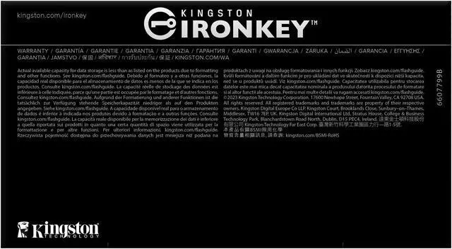 Alt view image 9 of 9 - IronKey D500S 16GB USB 3.2 Gen 1 Type A Flash Drive IKD500S16GB