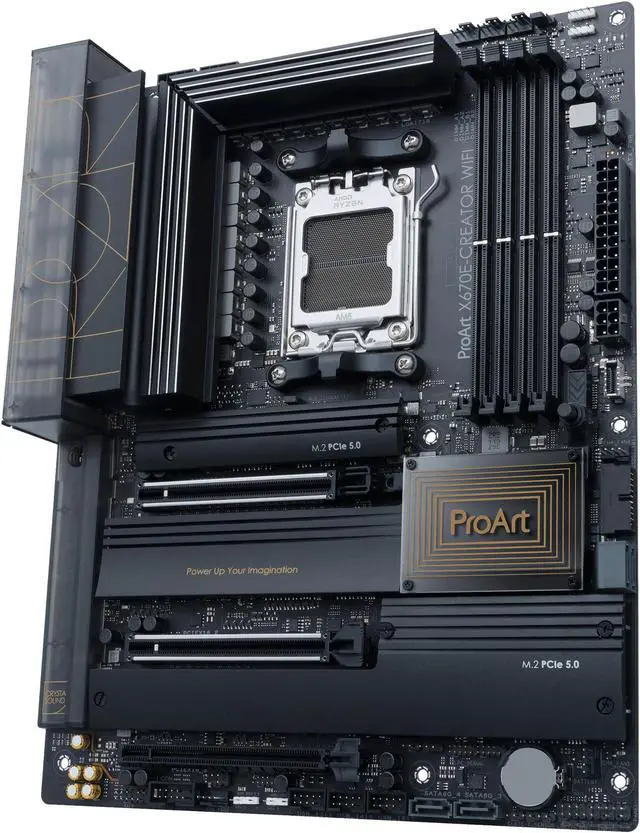 Alt view image 13 of 18 - Gigabyte AMD B550 AORUS ELITE Socket AM4 Micro ATX DDR4-SDRAM Motherboard