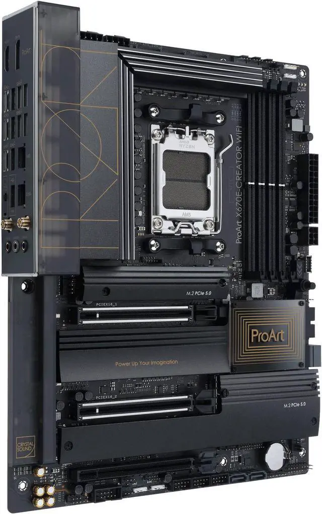 Alt view image 14 of 18 - Gigabyte AMD B550 AORUS ELITE Socket AM4 Micro ATX DDR4-SDRAM Motherboard
