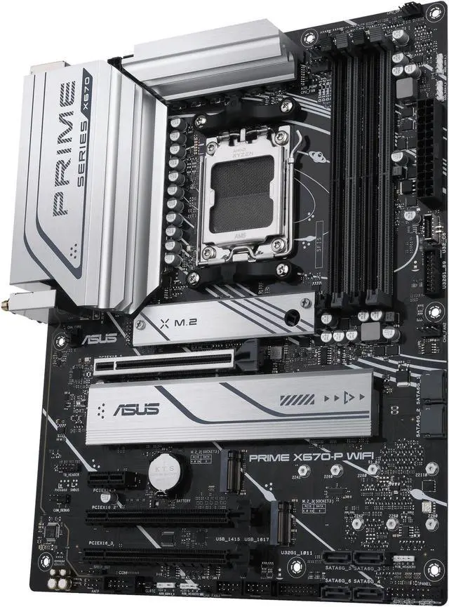 Alt view image 5 of 7 - AM5 ASUS PRIME X670-P WIFI DDR5