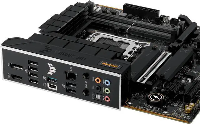 Alt view image 6 of 7 - ASUS TUF GAMING B760M-PLUS WIFI II Intel B760 LGA 1700 micro ATX