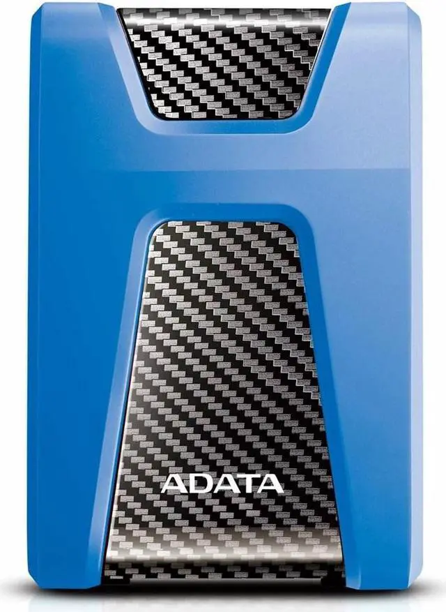 Alt view image 15 of 15 - ADATA Durable Series HD650: 2TB Blue External USB 3.1 Portable Hard Drive Gaming Console Compatible