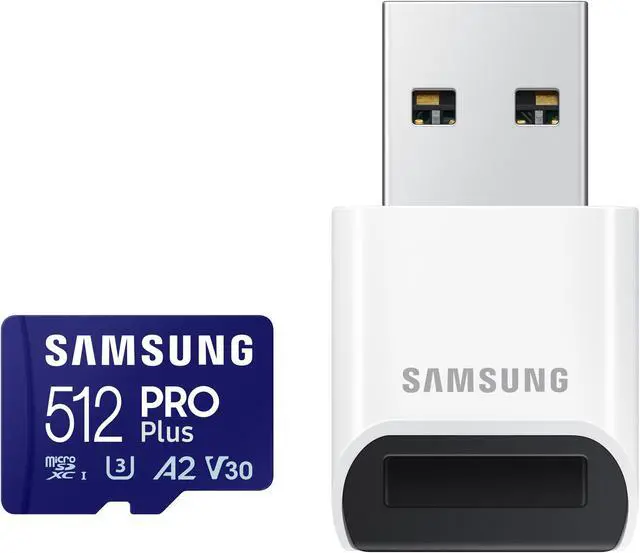 Alt view image 6 of 11 - CARD 512GB Samsung PRO Plus microSDXC 180MB/s + USB-Kartenleser