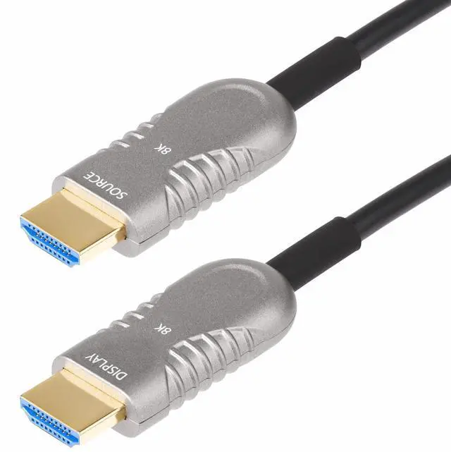 Main image of Startech 30ft HDMI 2.1 Hybrid Active Optical Cable, CMP, Plenum Rated