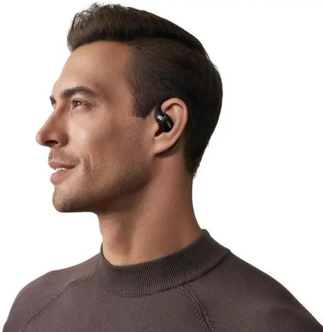 Alt view image 9 of 9 - Shokz OpenFit Open-Ear Headphones True Wireless Earbuds, Black T910-ST-BK-US