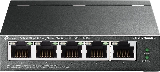Alt view image 2 of 3 - TP-Link TL-SG105MPE V1.60 - switch - 5 ports