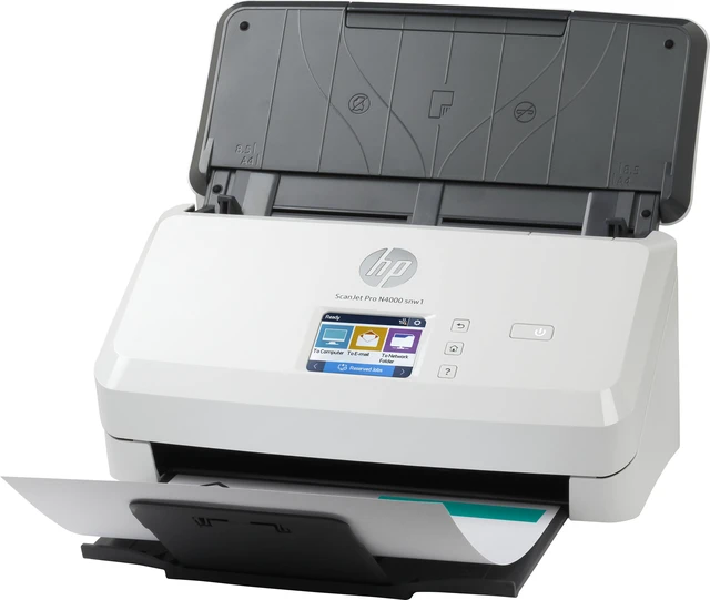 Alt view image 2 of 7 - HP SCANJET PRO N4000 SNW1 SCANNER