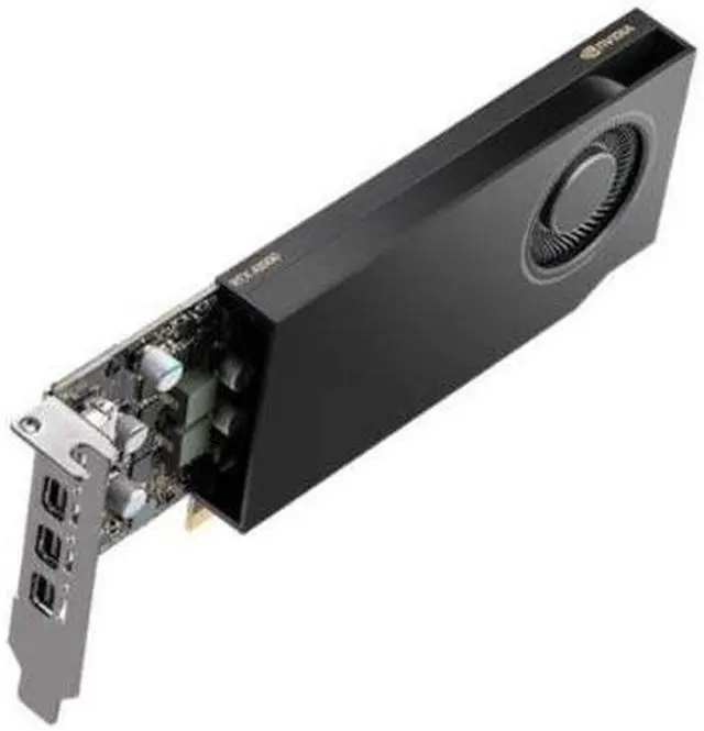 Main image of NVIDIA RTX A1000 Low Profile Graphics card 8GB GDDR6 PCI4.0 x8 4x Mini DisplayPort - RETAIL BOXED-ATX I/O bracket attach
