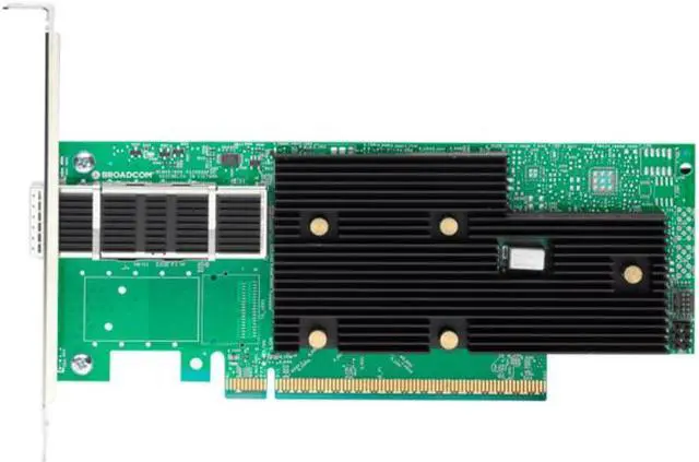 Main image of Broadcom P1400GD - Network adapter - PCIe 5.0 x16 low profile - 400 Gigabit QSFP112 x 1