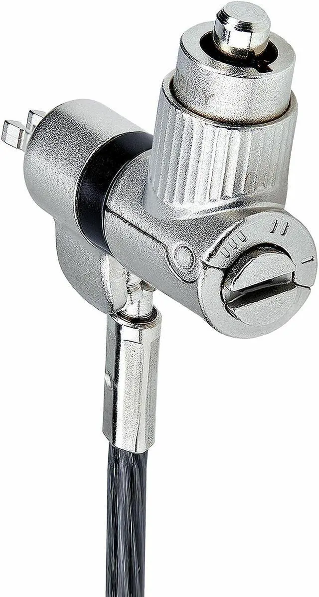 Alt view image 3 of 14 - StarTech 25-Pack Universal Laptop Lock 6.6ft (2m), Master Keyed Locking Cable