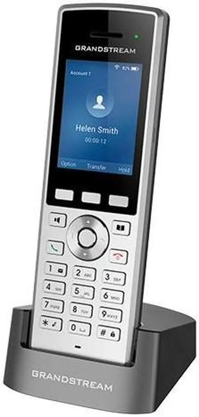 Main image of Grandstream Networks WP822 IP phone Black, Silver 2 lines LCD Wi-Fi