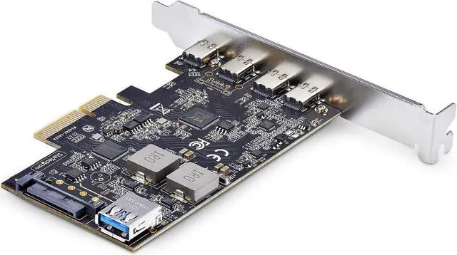 Alt view image 2 of 7 - 5-PORT USB PCIE CARD 10GBPS -