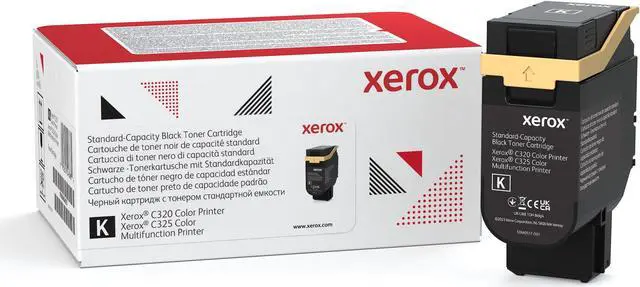 Main image of XEROX C320 / C325 BLACK