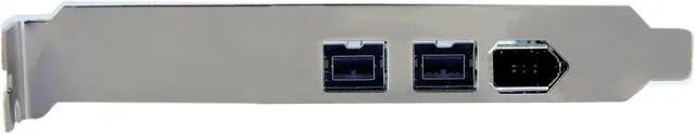 Alt view image 9 of 10 - StarTech 3 Port 2b 1a PCI Express 1394 FireWire Adapter Card