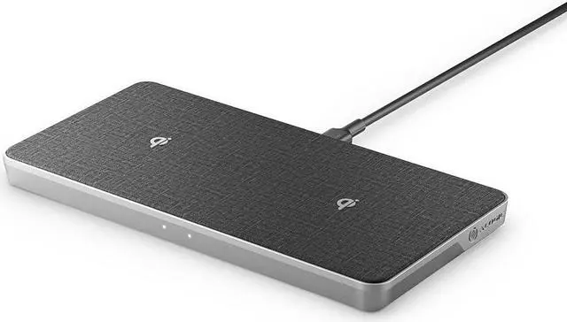 Alt view image 2 of 5 - alogic 3 in 1 wireless charging dock for iphone13/13 mini /13 pro/13pro max/iphone 12/12 mini /12 pro /12 promax, airpods/airpods pro with usb-a charging output(power adapter included)