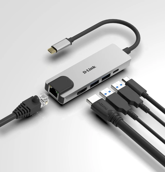 Alt view image 3 of 8 - 5-IN-1 USB-C HUB WITH HDMI