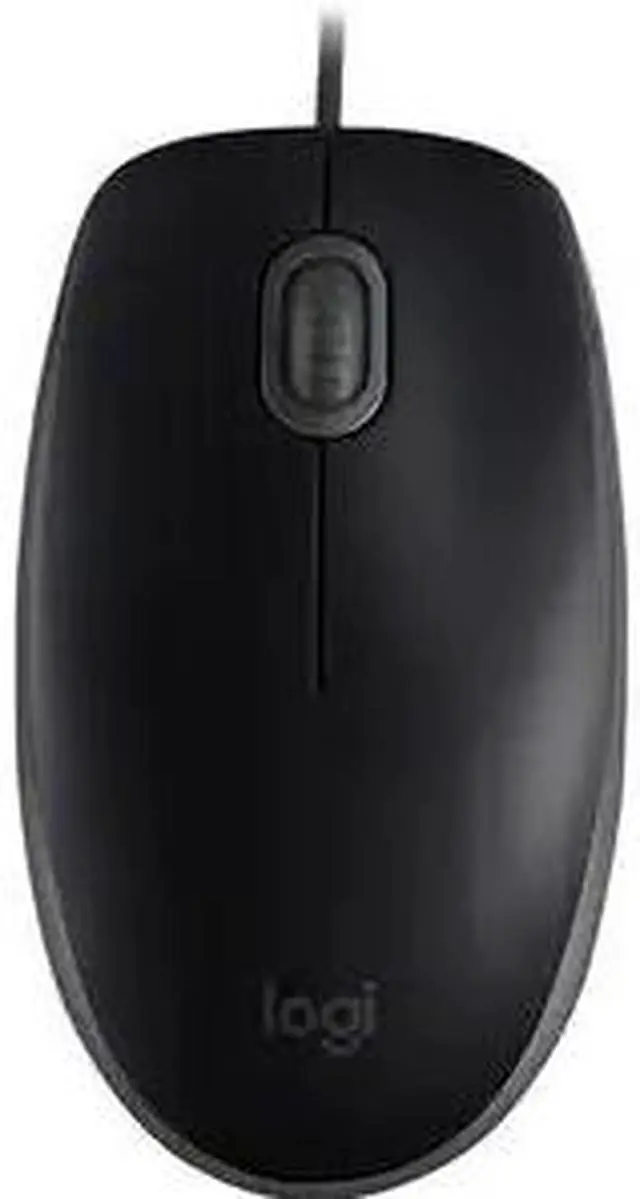 Alt view image 6 of 6 - Logitech B110 Silent Wired Mouse - Black