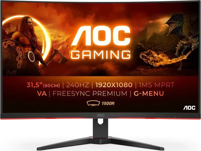 Main image of AOC Gaming C32G2ZE - LED monitor - curved - Full HD (1080p) - 32"