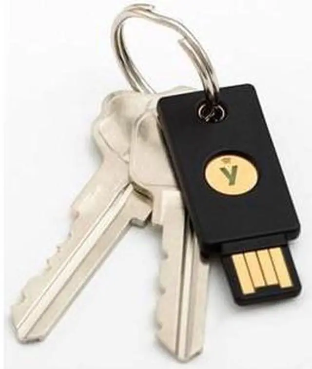 Alt view image 15 of 15 - Yubico YubiKey 5 NFC - Two factor authentication security key -  USB-A / NFC