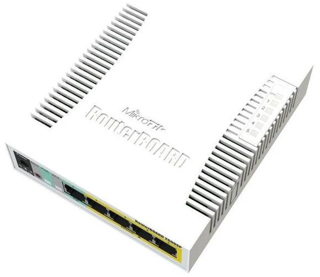 Alt view image 2 of 5 - Mikrotik CSS106-1G-4P-1S RB260GSP 5 Gigabit Ethernet Ports and One SFP Cage
