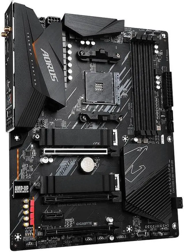 Alt view image 8 of 10 - GIGABYTE B550 AORUS ELITE AX V2 AM4 AMD B550 SATA 6Gb/s ATX AMD Motherboard