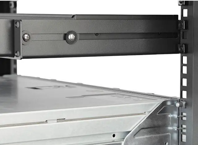 Alt view image 6 of 13 - StarTech.com UNIRAILS1UB 1U Server Rack Rails with Adjustable Mounting Depth