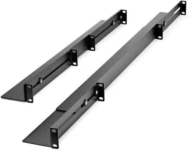 Alt view image 4 of 13 - StarTech.com UNIRAILS1UB 1U Server Rack Rails with Adjustable Mounting Depth