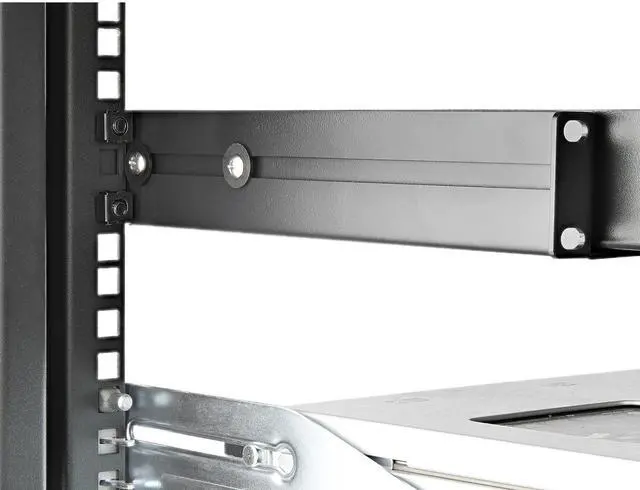 Alt view image 5 of 13 - StarTech.com UNIRAILS1UB 1U Server Rack Rails with Adjustable Mounting Depth