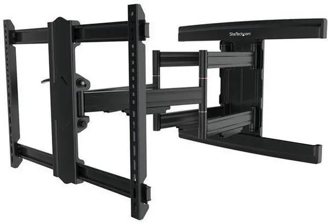 Alt view image 2 of 9 - StarTech.com FPWARTS2 TV Wall Mount Supports up to 100 inch VESA Displays - Low Profile Full Motion TV Wall Mount for Large Displays - Heavy Duty Adjustable Tilt/Swivel Articulating Arm Bracket