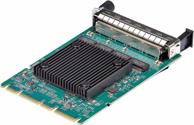 Alt view image 9 of 20 - StarTech.com 4-Port RJ45 Gigabit OCP 3.0 Server Network Card w/Intel I350, SFF 4C+/PCIe 3.0/PXE/VLAN, 3-Speed Ethernet NIC