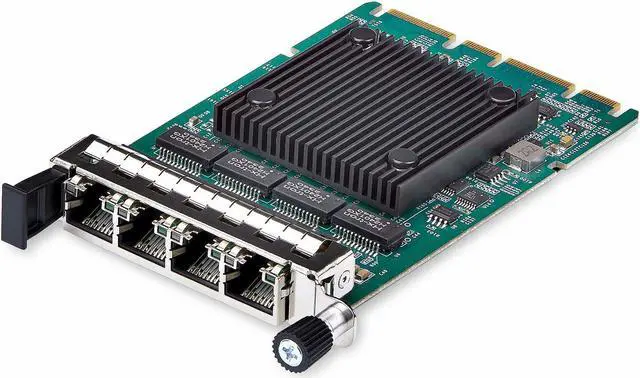 Alt view image 8 of 20 - StarTech.com 4-Port RJ45 Gigabit OCP 3.0 Server Network Card w/Intel I350, SFF 4C+/PCIe 3.0/PXE/VLAN, 3-Speed Ethernet NIC