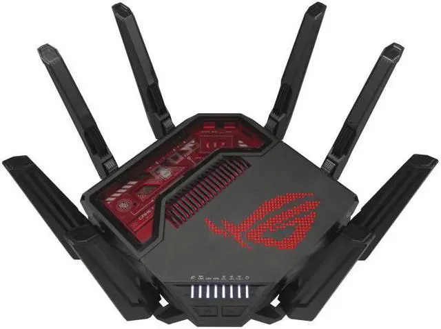 Alt view image 2 of 7 - ASUS ROG Rapture GT-BE19000 - wireless router - Wi-Fi 7 - desktop