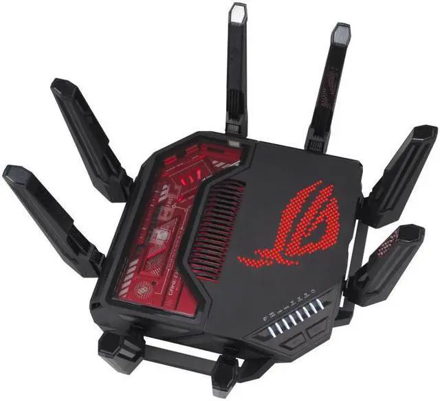 Alt view image 6 of 7 - ASUS ROG Rapture GT-BE19000 - wireless router - Wi-Fi 7 - desktop
