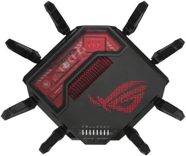 Alt view image 7 of 7 - ASUS ROG Rapture GT-BE19000 - wireless router - Wi-Fi 7 - desktop