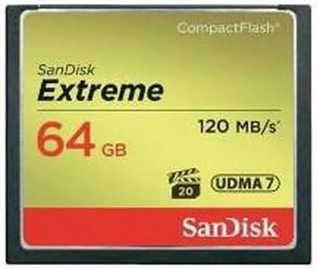 Alt view image 16 of 20 - SanDisk Extreme 64 GB CompactFlash