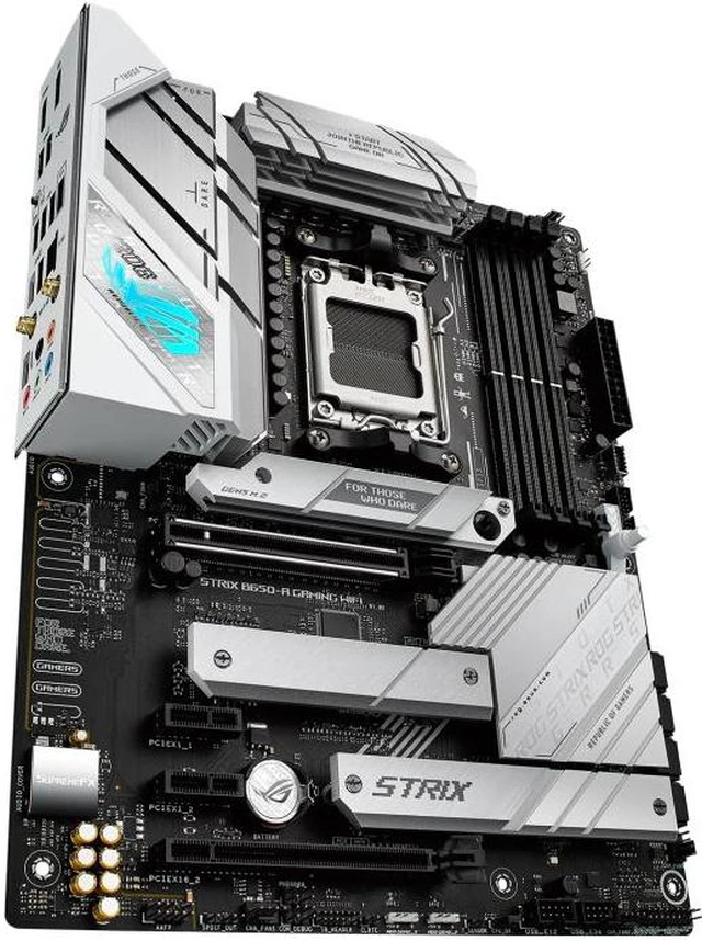 Alt view image 3 of 7 - ASUS ROG STRIX B650-A GAMING WIFI - Motherboard - ATX - Socket AM5 - AMD B650 Chipset - USB 3.2 Gen 1, USB 3.2 Gen 2, US