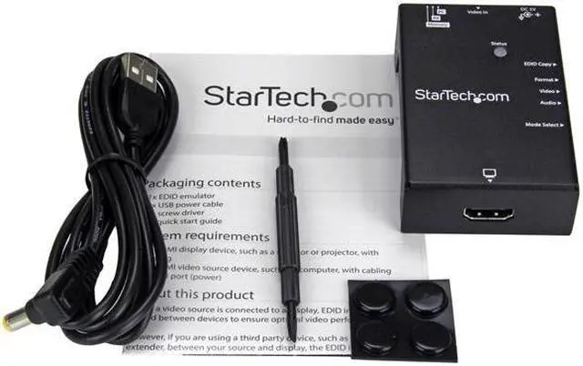 Alt view image 15 of 15 - StarTech.com VSEDIDHD EDID Emulator for HDMI Displays - 1080p
