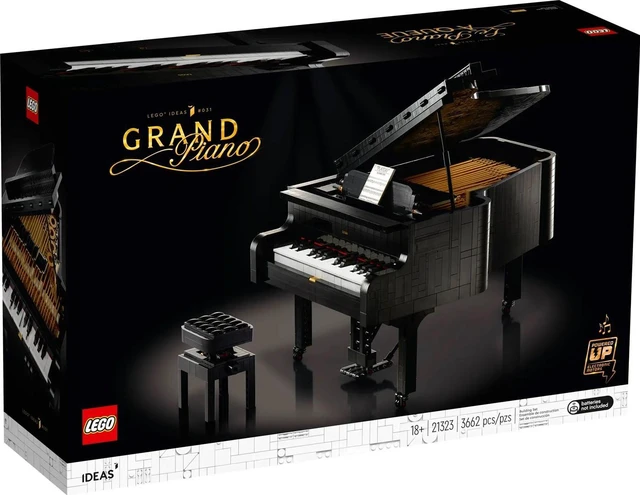 Alt view image 2 of 2 - LEGO Ideas Grand Piano 21323 Model Building Set for Adults New Sealed