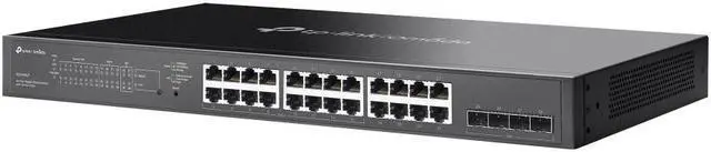 Alt view image 3 of 12 - TP-Link Omada SG2428LP V1 - switch - 28 ports - smart - rack-mountable