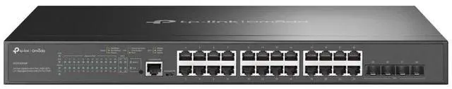 Main image of TP-Link JetStream TL-SG3428XMP V3.6 - Switch - L2+ - Managed - 24 x 10/100/1000 (PoE+) + 4 x 10 Gigabit SFP+ - rack-moun