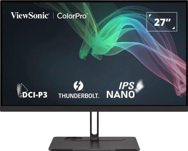 Alt view image 15 of 20 - ViewSonic VP2776T-4K 27 Inch 4K UHD IPS Monitor with Advanced Ergonomics, Thunderbolt 4, 100% sRGB Rec 709, Pantone Validated, USB C, HDMI 2.1, and DP Daisy Chain for Home and Office