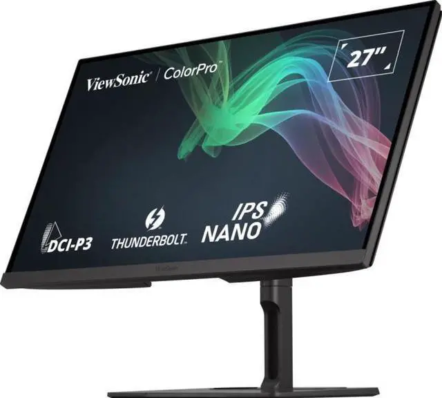 Alt view image 17 of 20 - ViewSonic VP2776T-4K 27 Inch 4K UHD IPS Monitor with Advanced Ergonomics, Thunderbolt 4, 100% sRGB Rec 709, Pantone Validated, USB C, HDMI 2.1, and DP Daisy Chain for Home and Office
