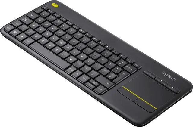 Alt view image 7 of 9 - Logitech K400 Plus Wireless Touch Keyboard - Italian Layout - Black