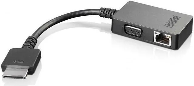 Alt view image 7 of 7 - Lenovo 4X90J31060 OneLink+ to VGA/RJ45 Adapter