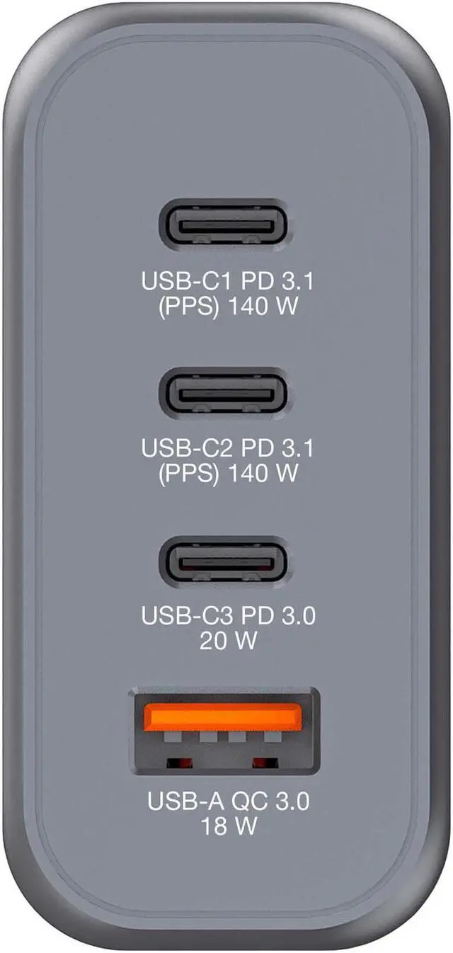 Alt view image 2 of 16 - GNC-140 GaN Charger 140W with