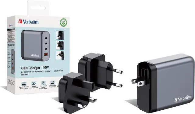 Alt view image 5 of 16 - GNC-140 GaN Charger 140W with