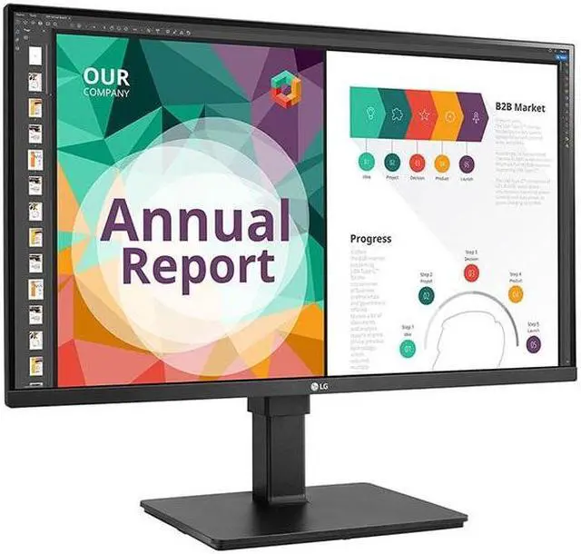 Alt view image 3 of 7 - LG LED Monitor 32BN67UP-B - 80 cm (31.5") - 3840 x 2160 4K