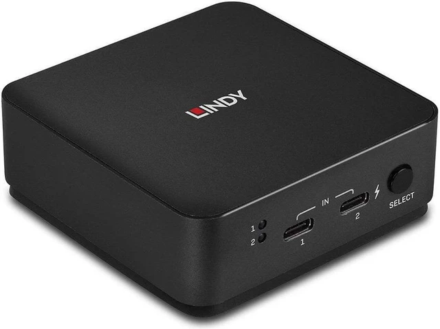 Main image of Lindy - KVM switch - 4K60 - 2 ports