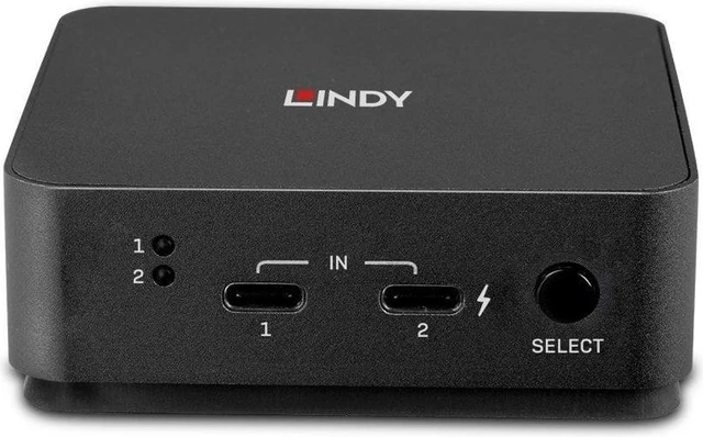 Alt view image 2 of 5 - Lindy - KVM switch - 4K60 - 2 ports