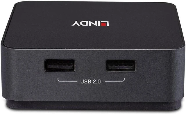 Alt view image 5 of 5 - Lindy - KVM switch - 4K60 - 2 ports